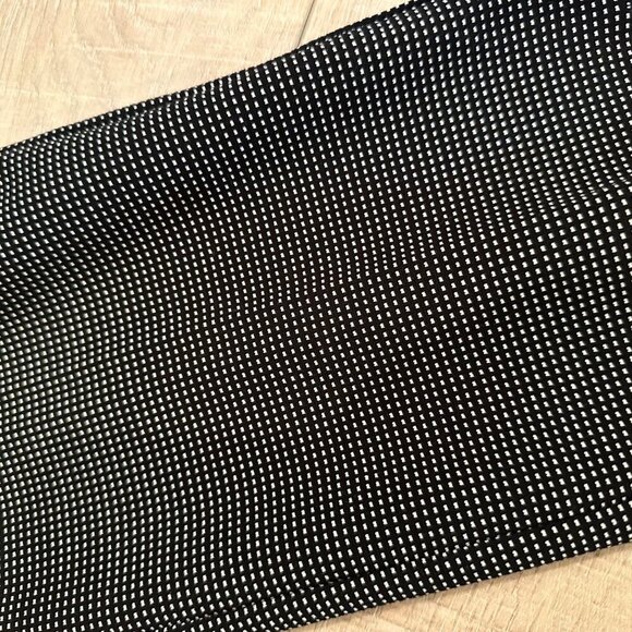 Chicos Womens Black & White Geometric Slim Ankle Pants Size 1 US 8 - Picture 2 of 8